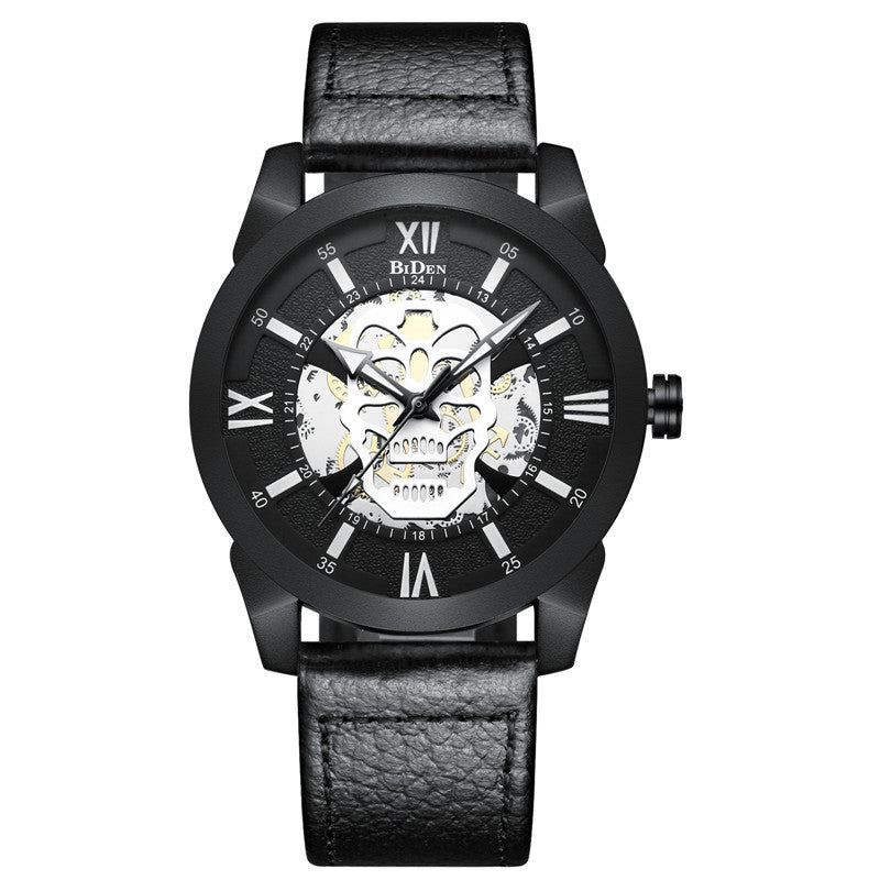 Men's Hollow Quartz Casual Watch