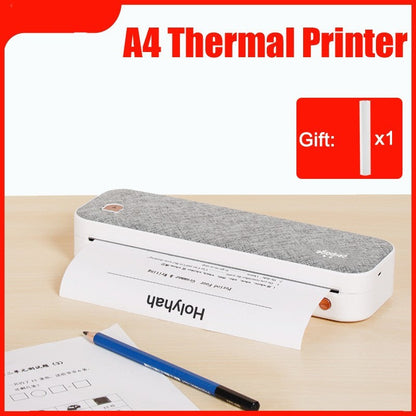 Mini impresora A4 portátil para el hogar, sin tinta, máquina de errores
