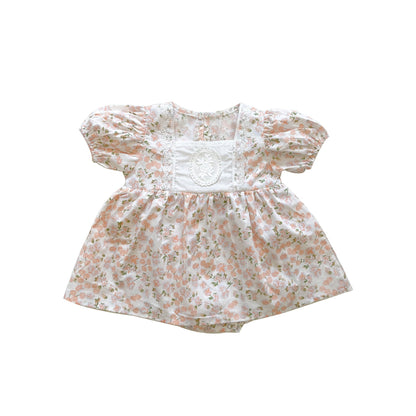Korean Version Of Floral Princess Dress
