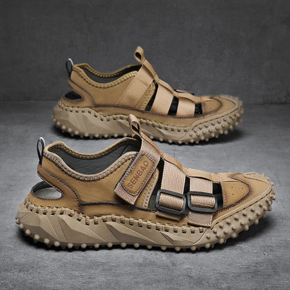 Plus Size Men's Mesh Breathable Casual Shoes Hollow Out