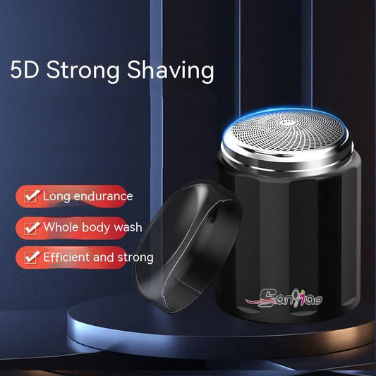 Mini afeitadora eléctrica de carga cómoda para hombres