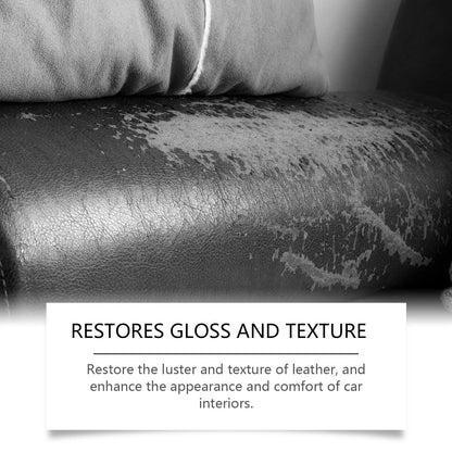 Car Leather Care Solution – Scratch Repair & Gloss Restore Treatment