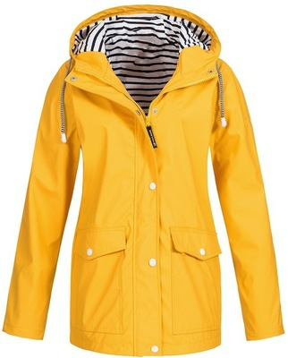 Blue Windbreaker Mountaineering Jacket – Cozy & Warm Interior, Lightweight All-Weather Protection