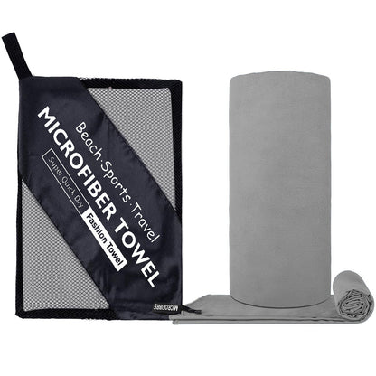 Double-sided Velvet Quick-drying Microfiber Portable Towel