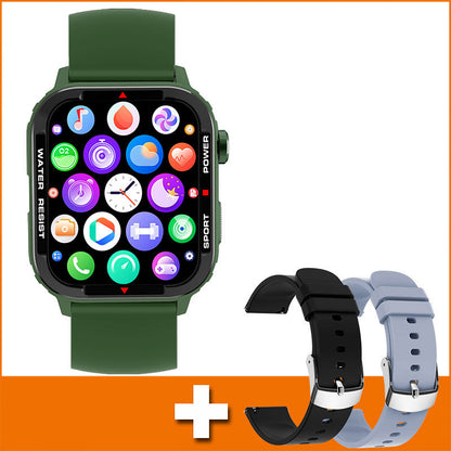 Montre intelligente sportive Bluetooth avec suivi de la pression artérielle et de l'oxygène sanguin