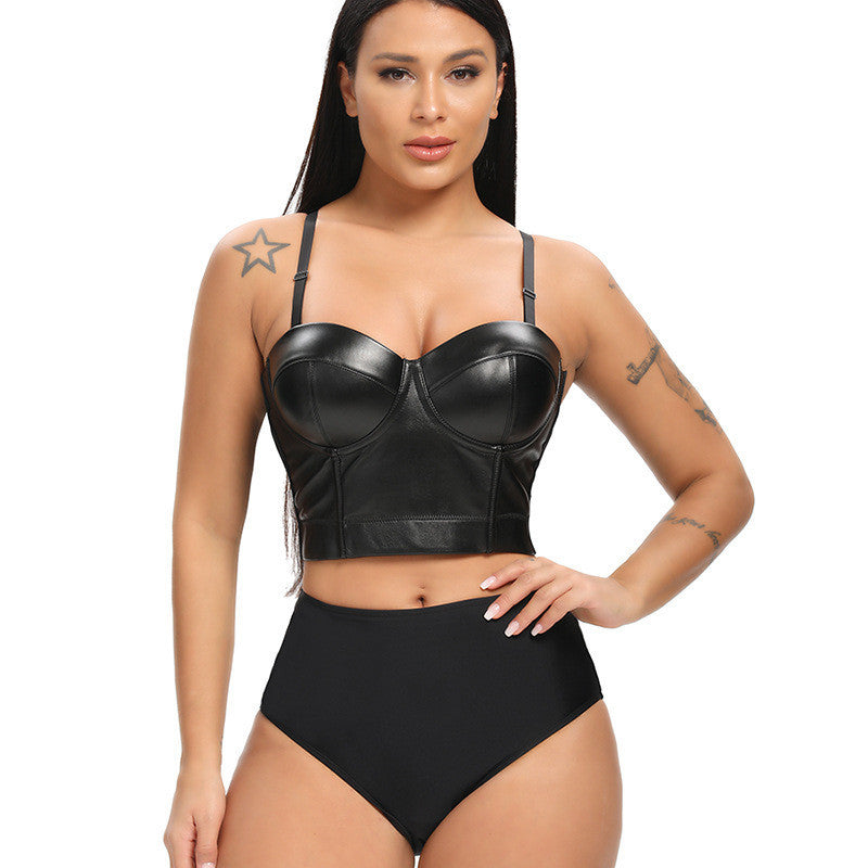 Haut bustier pour femmes Corset dos nu