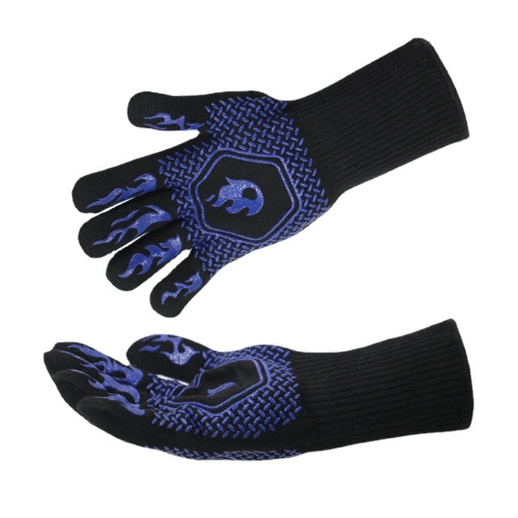 Guantes de doble capa antiescaldaduras y antiquemaduras para microondas