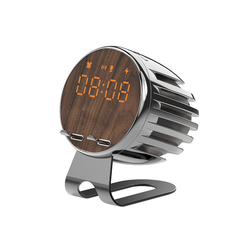 Sensor de luz, luz de respiración, soporte para teléfono, reloj, audio
