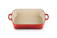 Le Creuset Enameled Cast Iron Signature Rectangular Roaster – 5.25 Qt. Cerise | Premium French Cookware