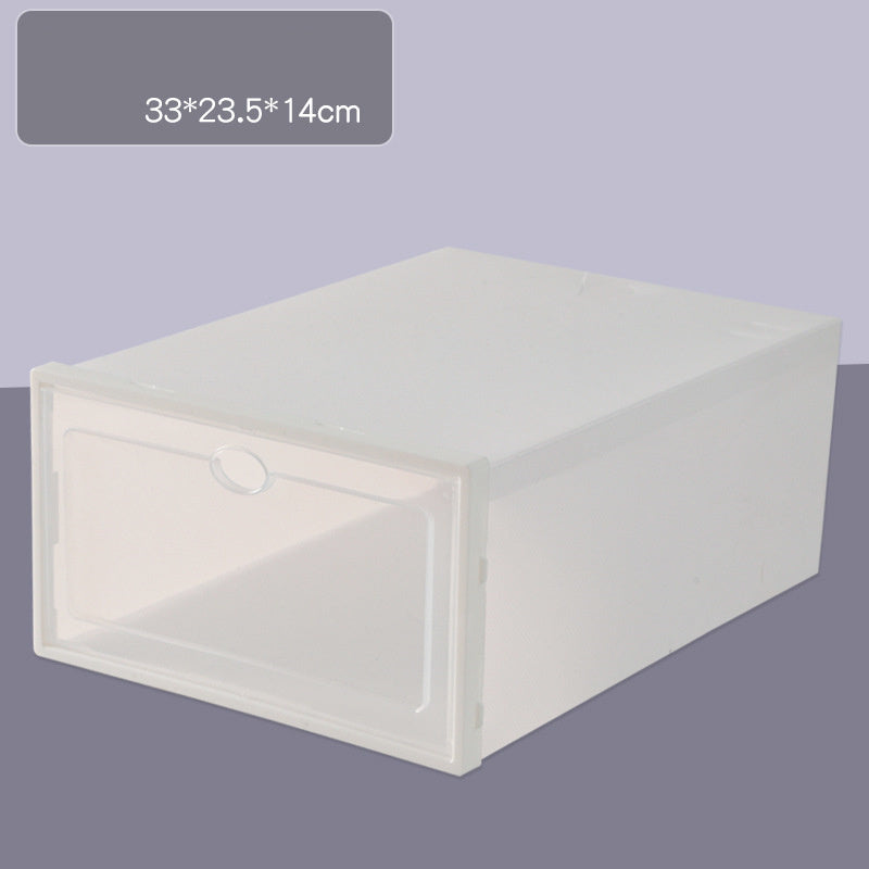 Caja engrosada de almacenamiento de zapatos concha
