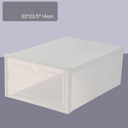 Caja engrosada de almacenamiento de zapatos concha
