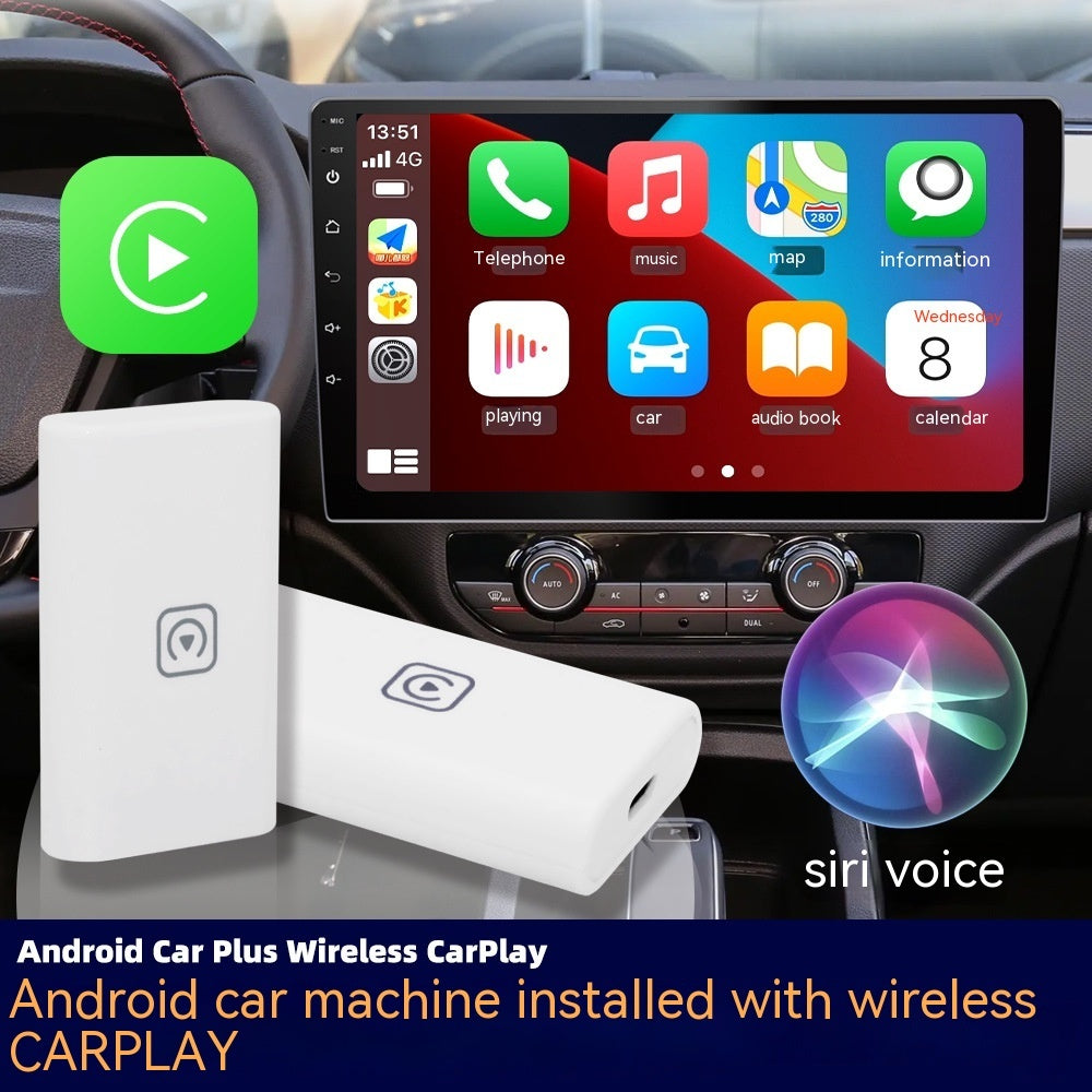 Module adaptateur Carplay sans fil Écran de projection miroir pour autoradio Android