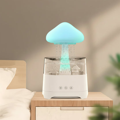 Rain Cloud Humidifier – 7-Color Aromatherapy Diffuser with Remote for Bedroom