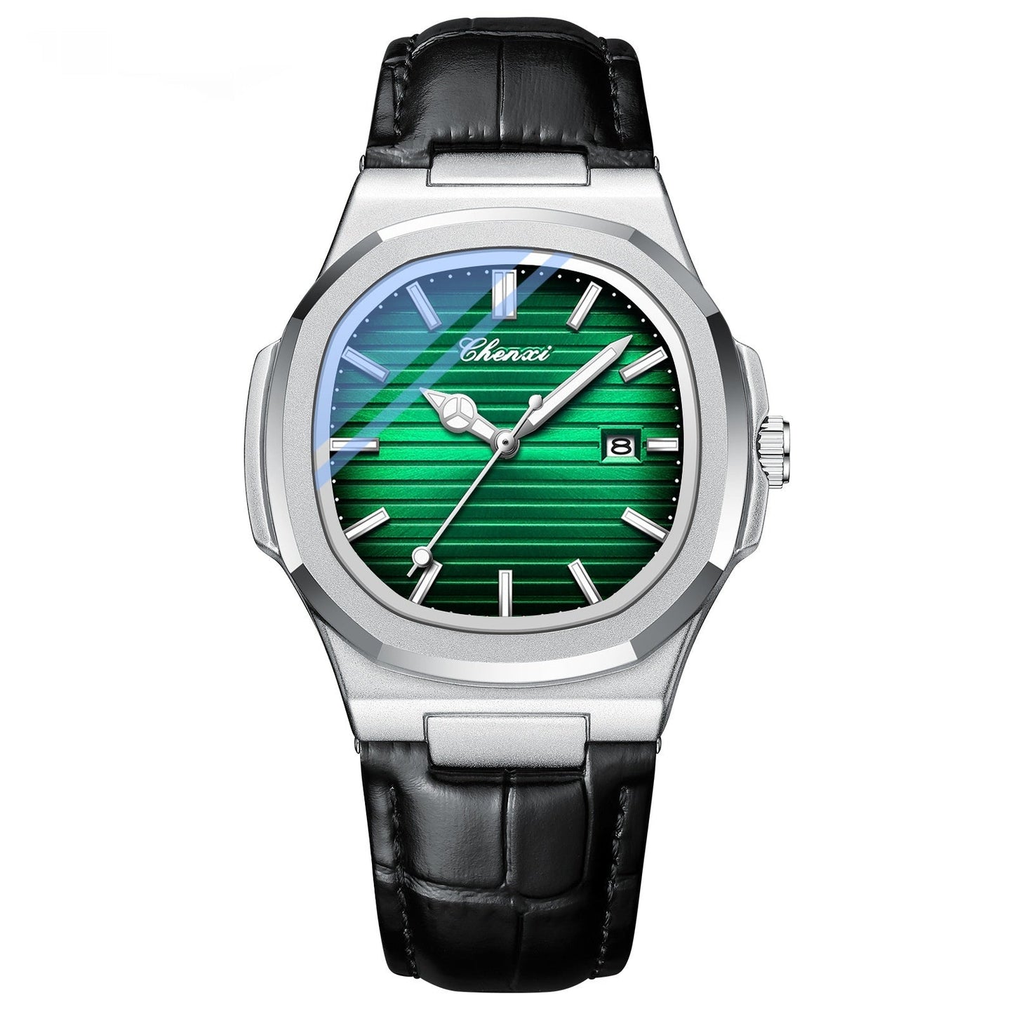 Chenxi Steel Watch Couple Luminous Waterproof Simple Fashion