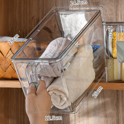 Household Food Storage Box With Drain