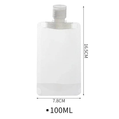 Squeeze & Go Pouch Portable Fluid Makeup Bag