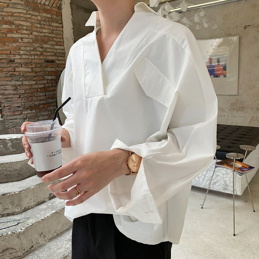 Men Long Sleeve Loose Apparel