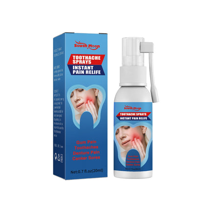 Spray para el dolor de la inflamación de las encías, simple y creativo