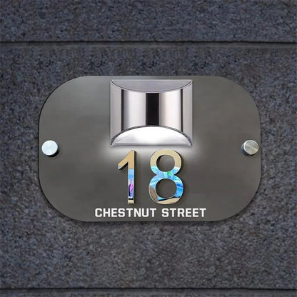 Personalized Acrylic Material House Number