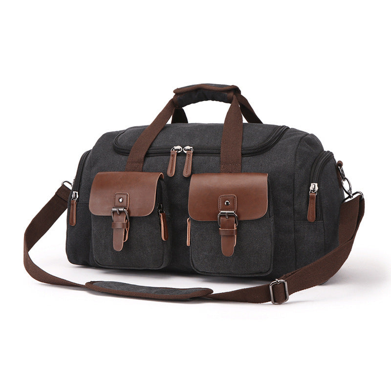 European American Style Travel Bag Canvas Portable