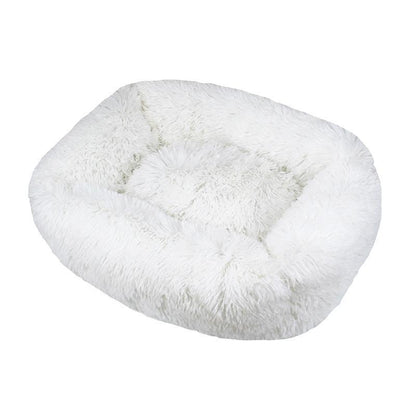 Winter Plush Pet Nest Square Mat