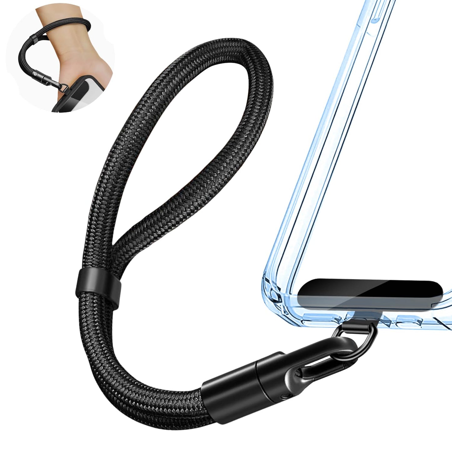 Strap Lanyard Strap Adjustable, Anti Theft Wrist Lanyard With Slim Tether Tab Fi