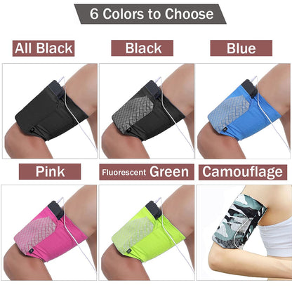 Phone Armband for Running - Universal Cell Phone Holder for Fitness and Gym Workouts