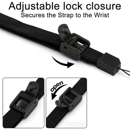 Wrist Strap,6Pcs Adjustable Phone Lanyards,Multi Purpose Wristbands With Lock Fo