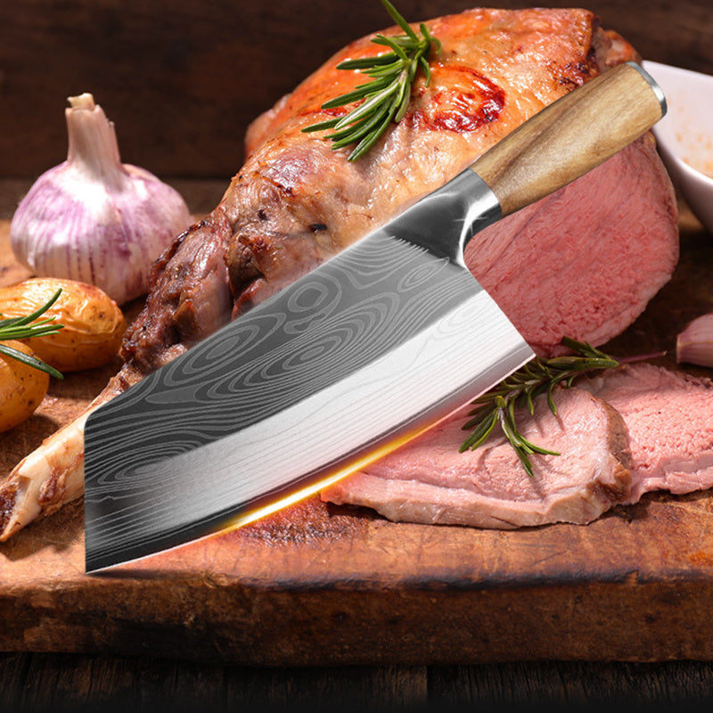 Cuchillo de cocina de acero inoxidable para cocina
