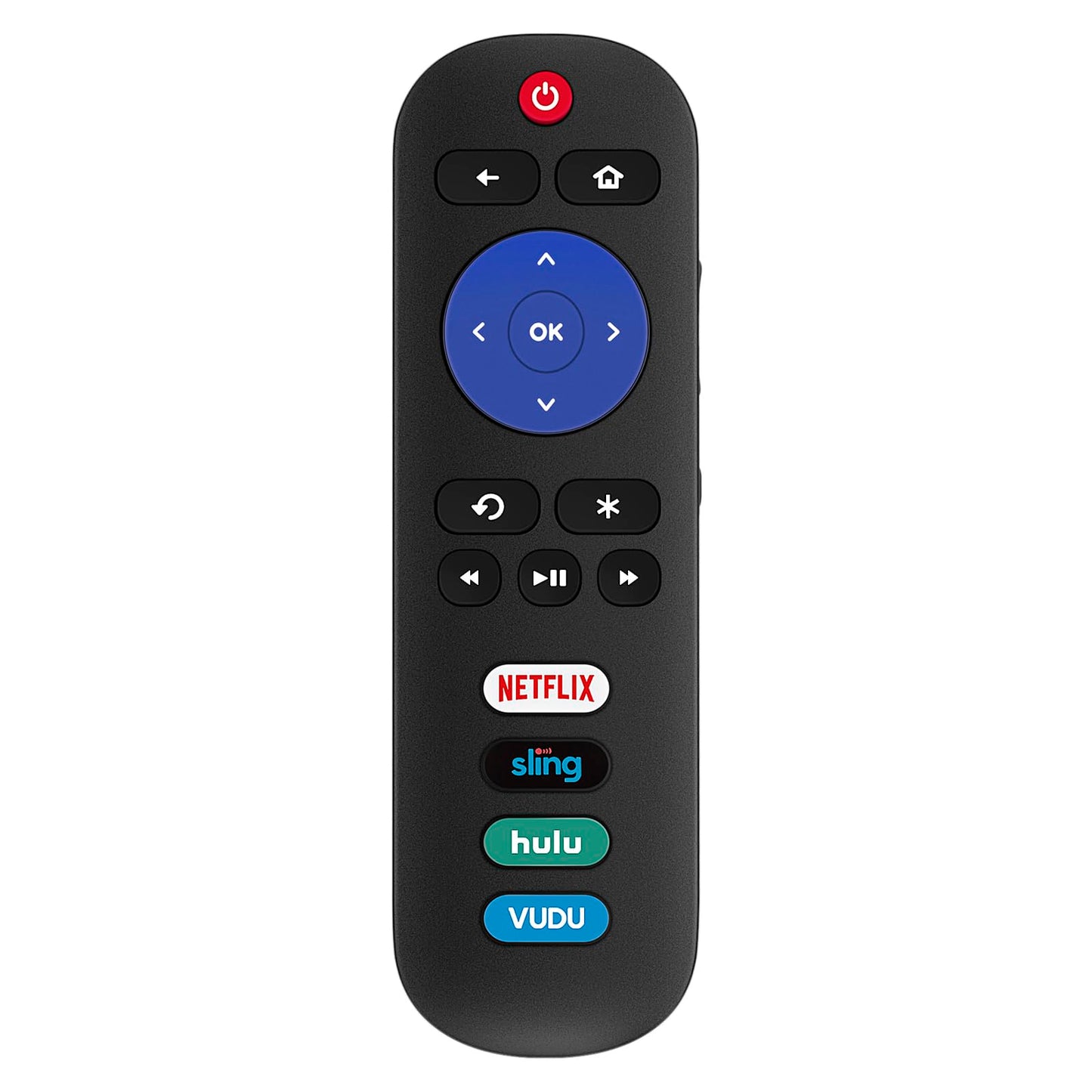 2 Universal Replace Remote Applicable For Tcl Roku Tv/Hisense Tv/Onn Tv/Philips