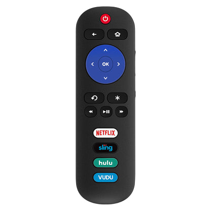 2 Universal Replace Remote Applicable For Tcl Roku Tv/Hisense Tv/Onn Tv/Philips