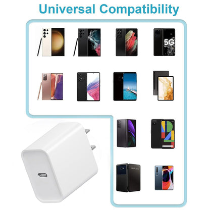 16 15 Chargeur : Charge rapide – Chargeur USB C – IPhone 17 16 Charge avec 3 packs