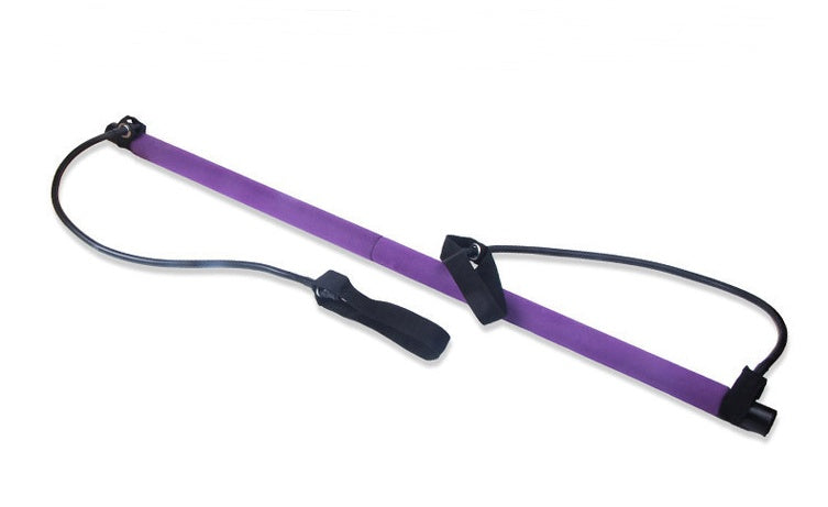 Bandes de résistance de yoga Crossfit, corde de traction pour exercices, barre de Pilates portable pour entraînement en salle de sport, bandes élastiques