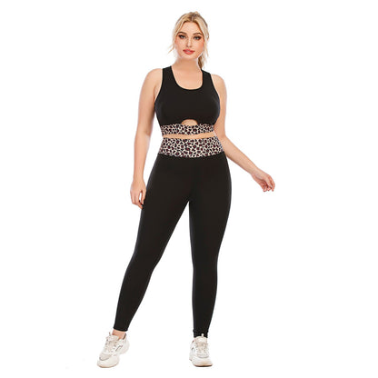 Tenues d'entraînement Grande Taille Vêtements de Yoga Moulants Pantalons Barbie Soutien-gorge de Sport