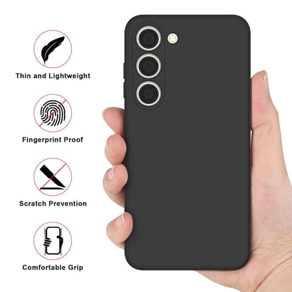 Samsung Galaxy S23 Liquid Silicone Case - Slim Full Body Stylish Protective Cover