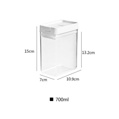 Boîte de rangement scellée pour aliments de cuisine, en plastique, grande capacité, résistante à l'humidité, réservoir de stockage de céréales, boîte à cargaison sèche