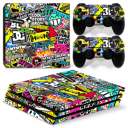 Autocollant pour console, dessin animé tendance, film de personnalité hipster