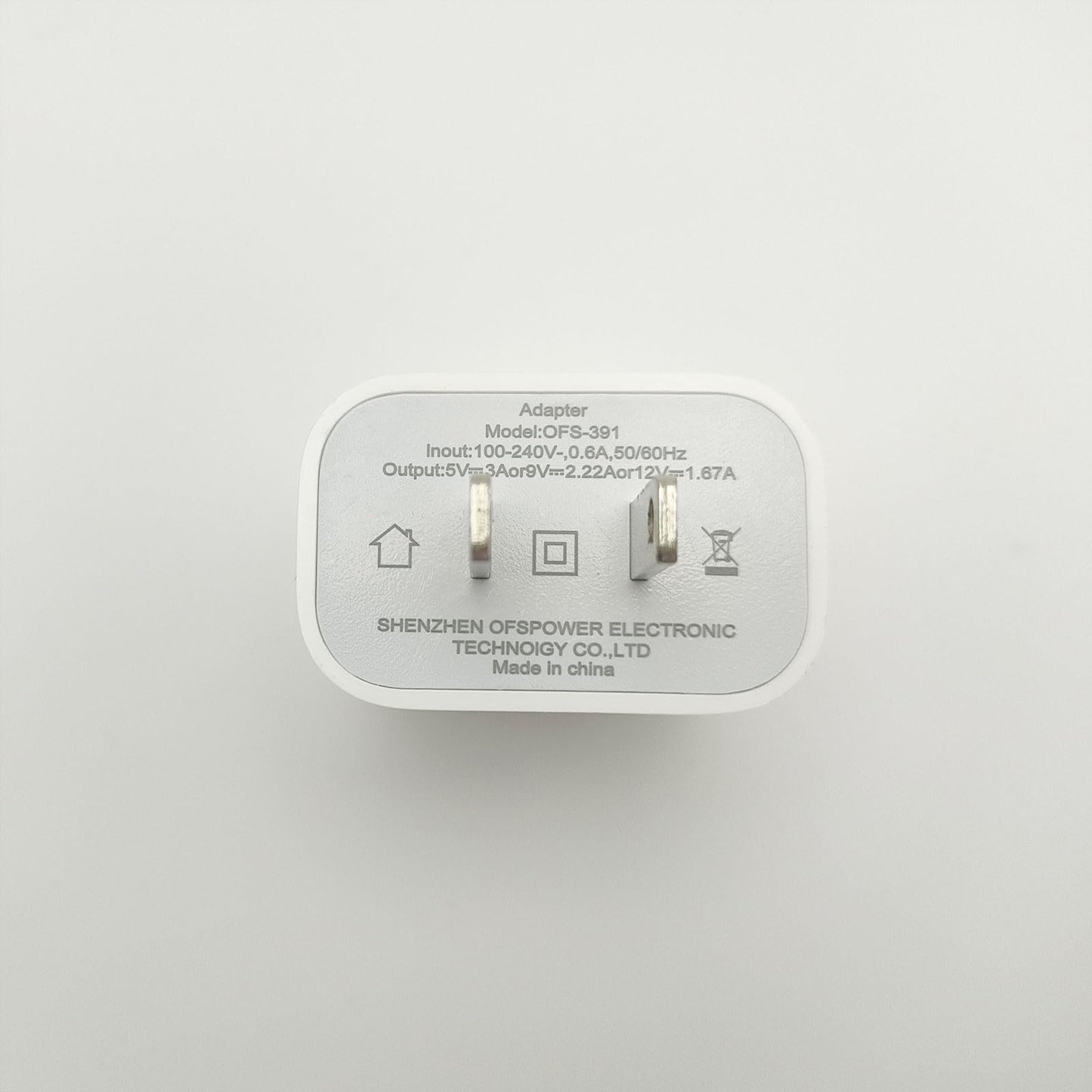 USB-C Charger Block 20W - Dual Port Type-C Wall Charger Fast Charging Power Adapter