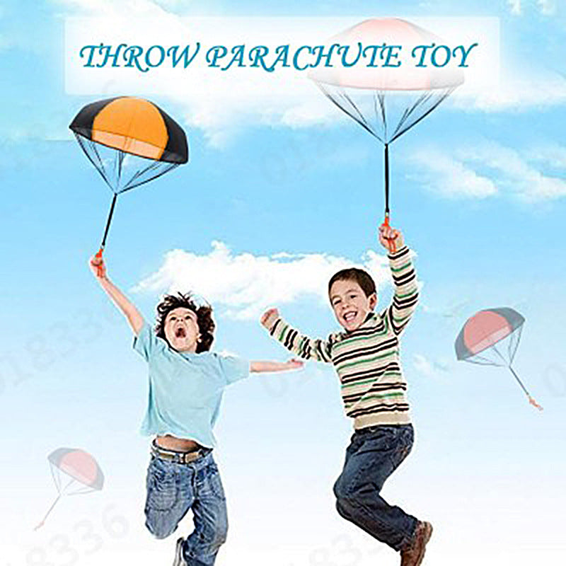 Children's Hand-Powered Parachute Toy – Outdoor Flying Fun for Kids