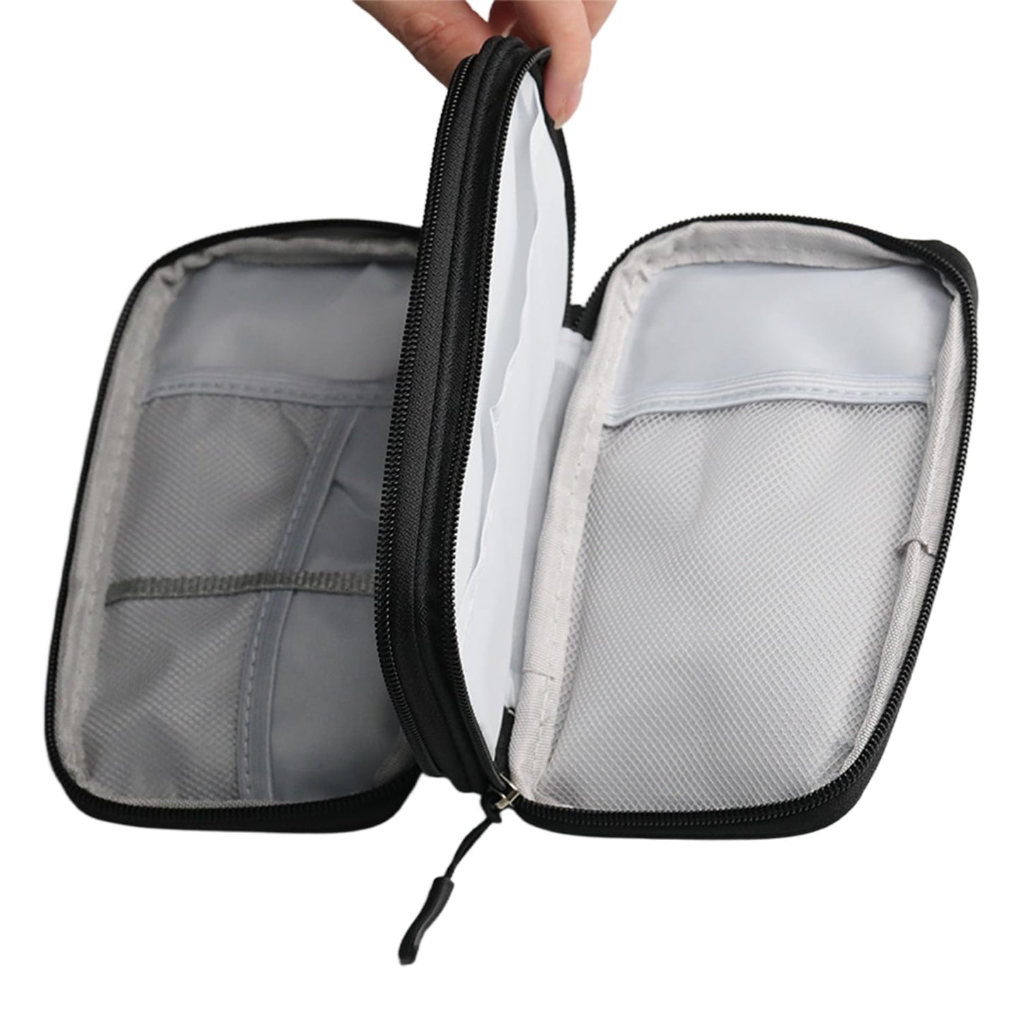 Cable Organizer Bag — Portable Storage Box for Power Bank, Charging Cables & USB