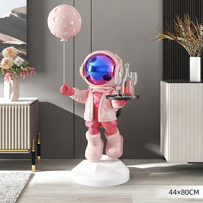 Ornement de meuble de salon Astronaute grand atterrissage