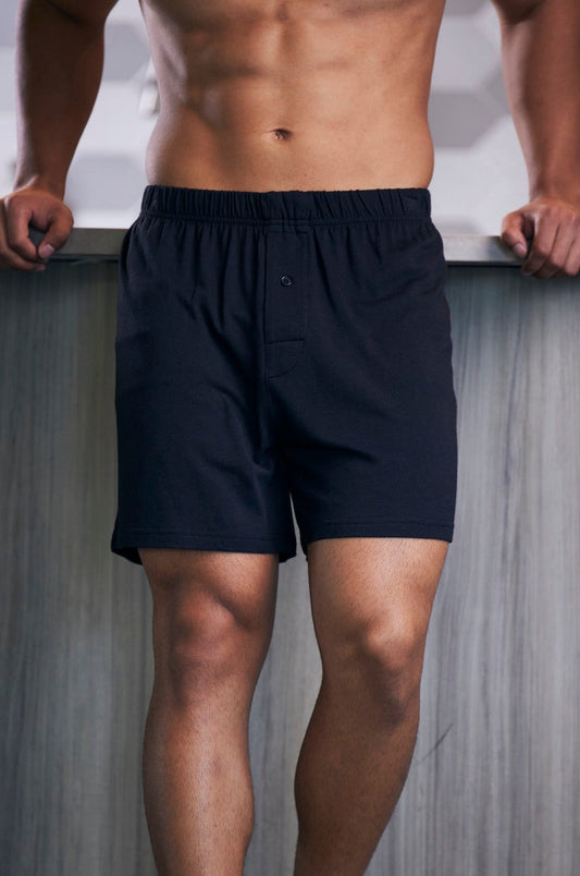 Ropa interior estilo bóxer de bambú viscosa/algodón para hombre