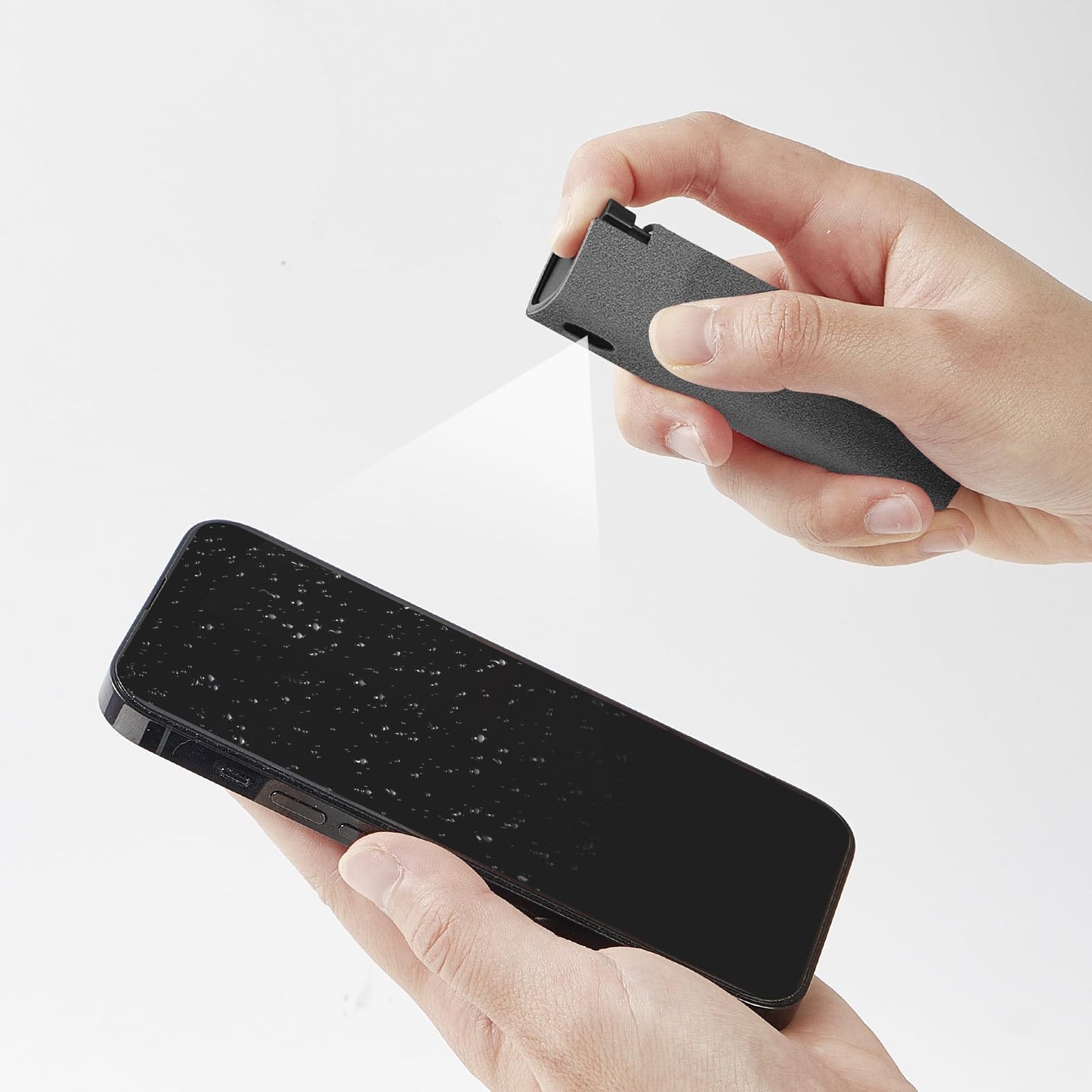 Screen Mist Cleaner & Microfiber Cloth — Universal Phone, Laptop & Tablet Screen