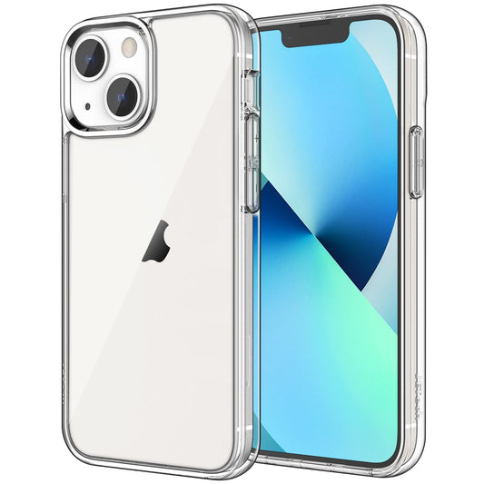 Para iPhone 13 de 6,1 pulgadas, funda protectora antichoque que no amarillea, antiarañazos