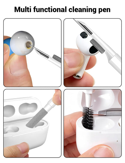 Cleaner Kit For Keyboard Iphone Airpods Macbook Ipad, Cleaning Spray & Brush For