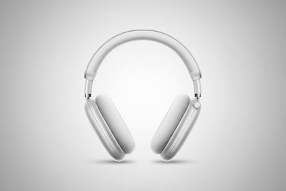 Wireless Over-Ear Headphones with Active Noise Cancelling and Built-In Microphone