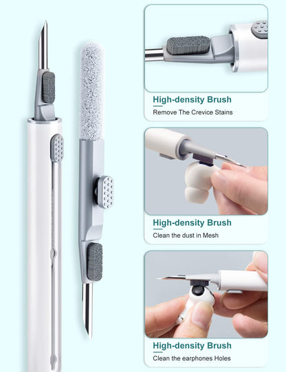Cleaner Kit For Airpods Pro 4 3 2 1, Multi-Function Cleaning Pen Tool With Soft