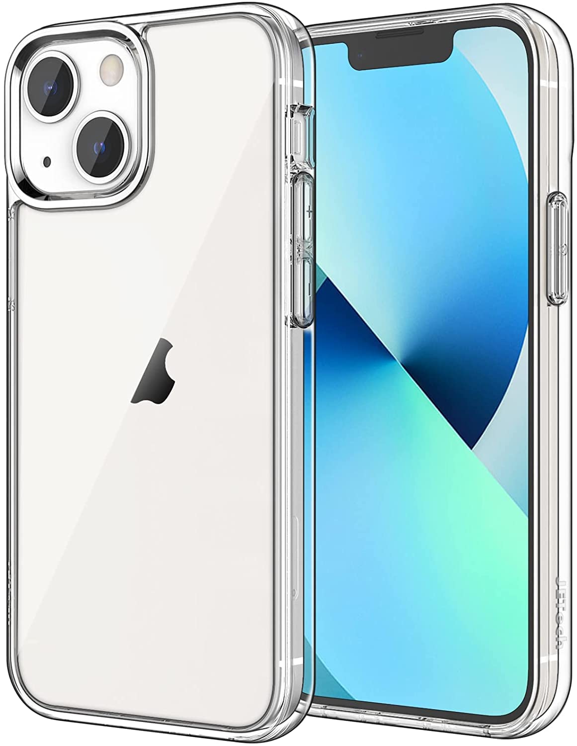 For Iphone 13 Mini 5.4-Inch, Non-Yellowing Shockproof Phone Bumper Cover, Anti-S
