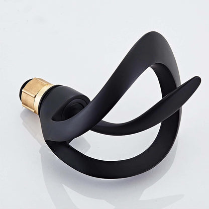 The Versailles Single-Hole, Single-Handle Luxury Waterfall Bathroom Faucet