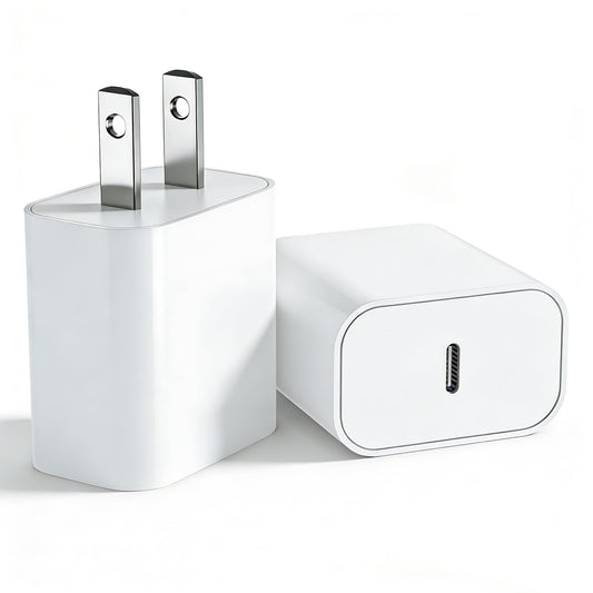 Charger Block, 2Pack For Iphone 17 16 Fast Charging Plug For Apple 20W Type C Po